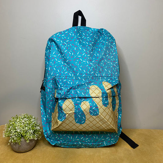Ice Cream Drip Full Size Backpack