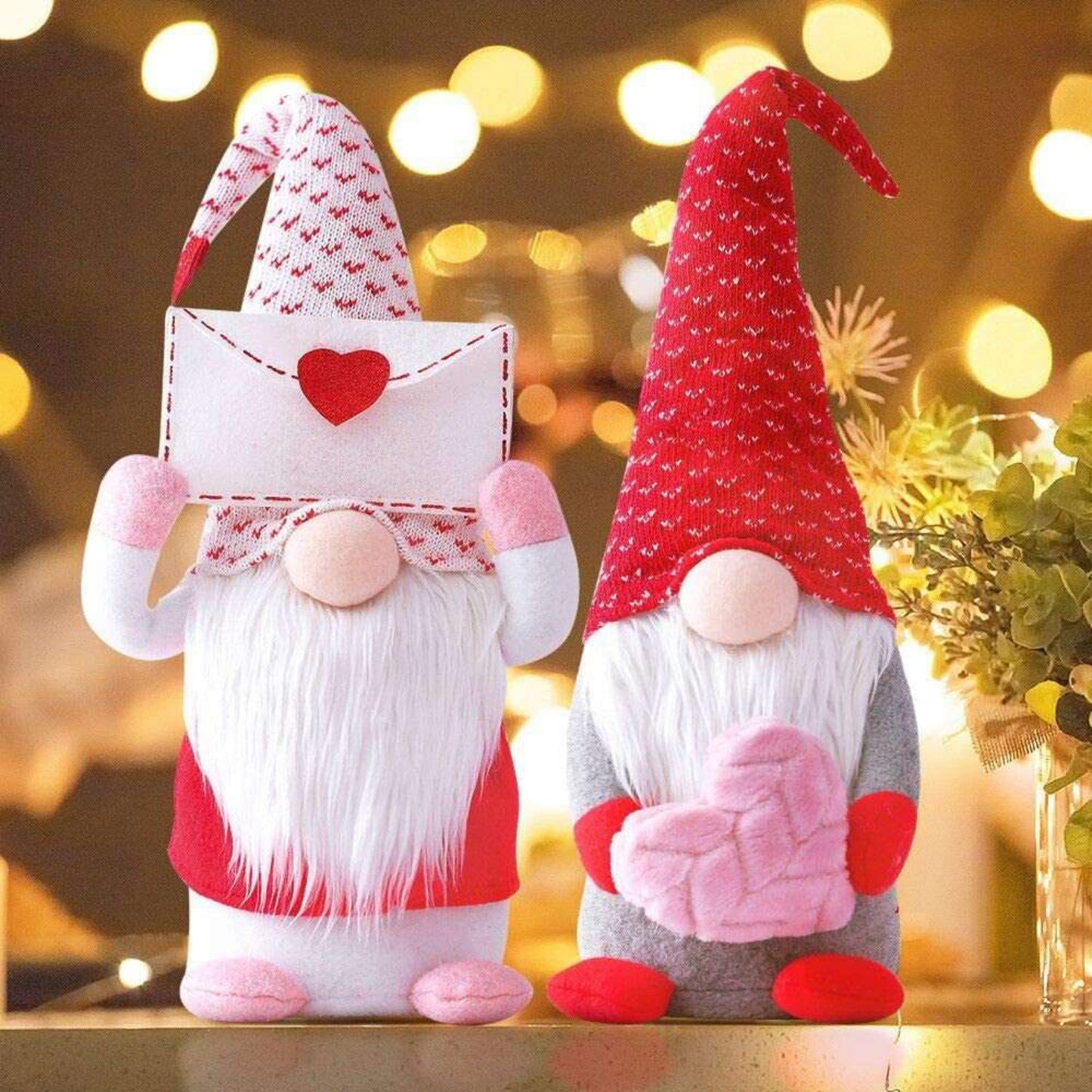 Gnome - Valentine #1 - Envelope & Heart