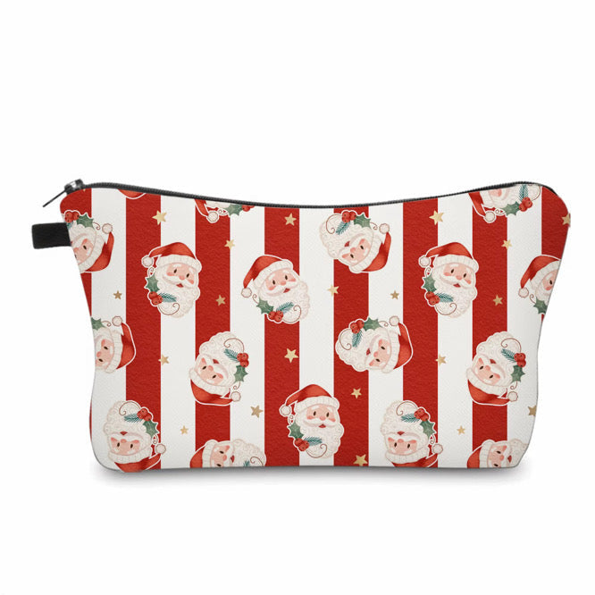 Pouch - Christmas - Santa Stripe