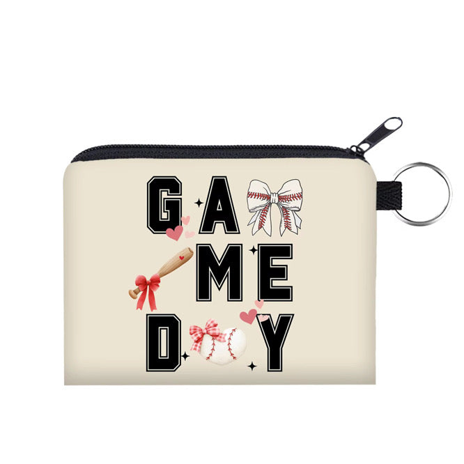 Mini Pouch - Baseball Game Day