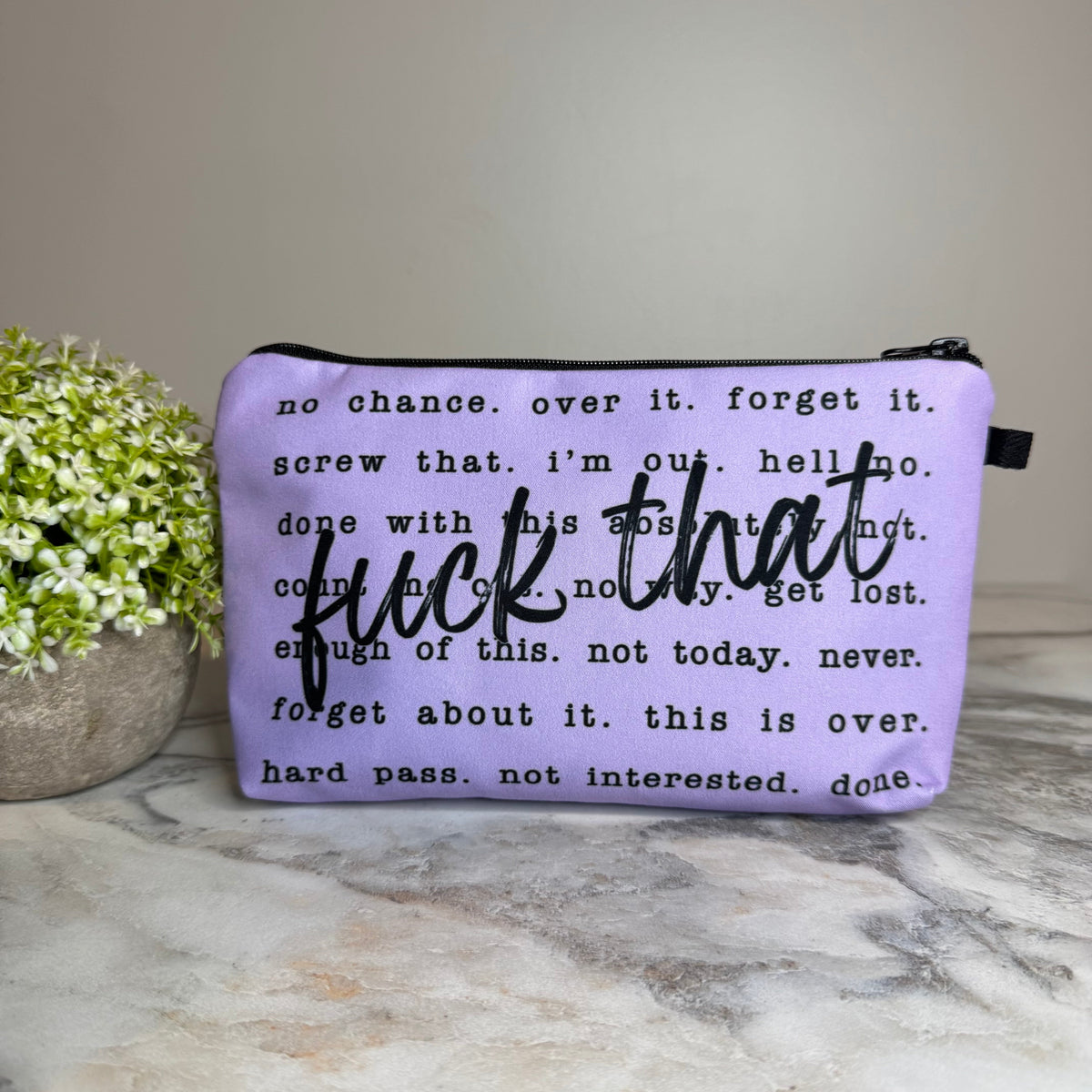 Pouch - Humor Adult, Fuck That