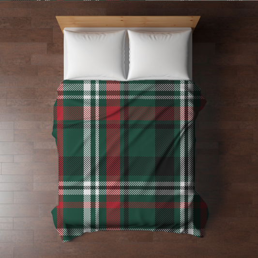 Blanket Christmas - Green & Red Plaid - PREORDER
