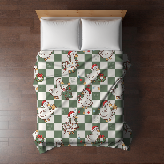 Blanket Christmas - Santa Duck - PREORDER