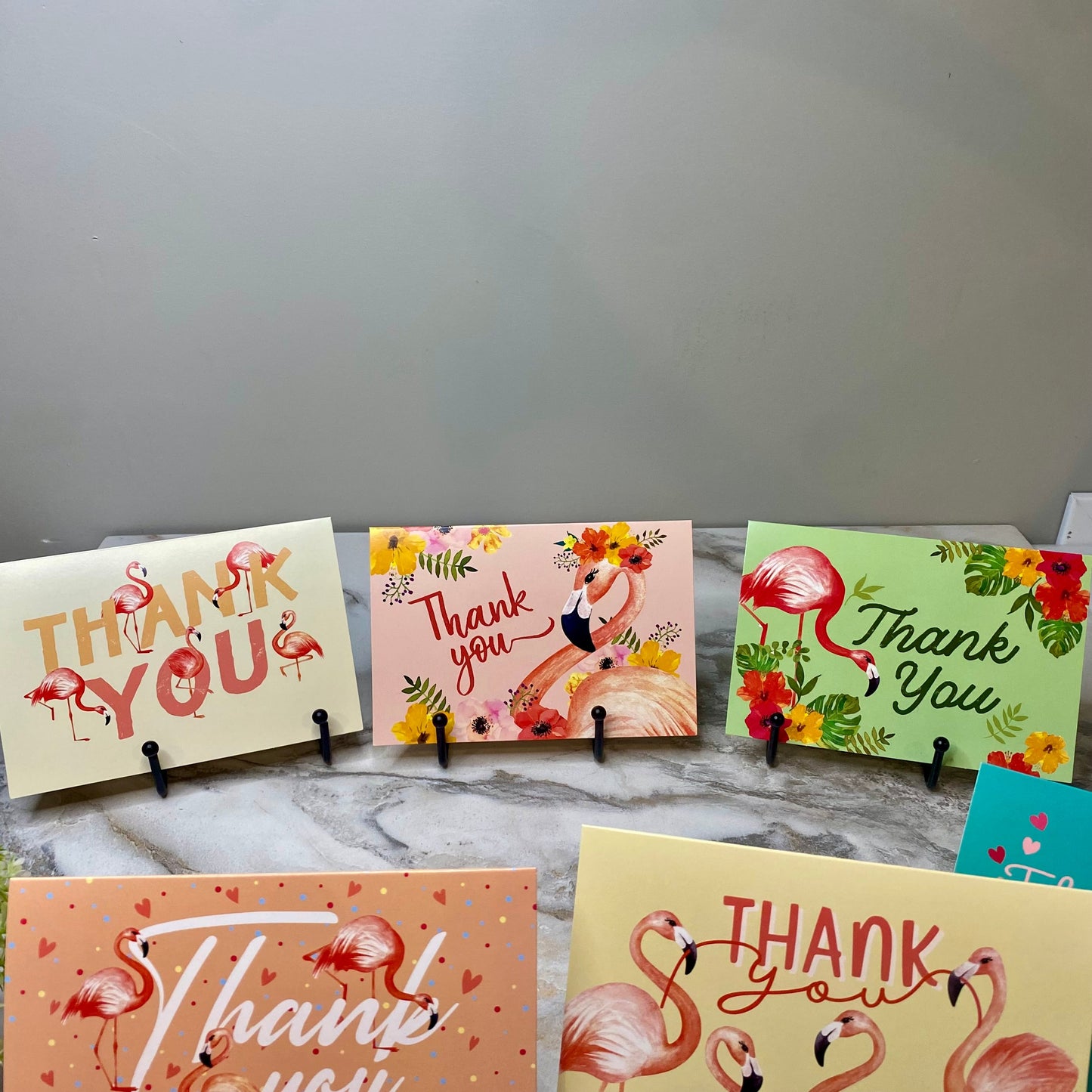 Greeting Card - Flamingo Thank You