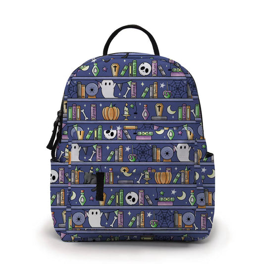 Mini Backpack - Halloween Fall - Potion Spell Book Shelf