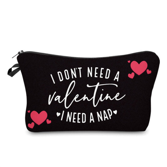 Pouch - Valentines Day - Need A Nap