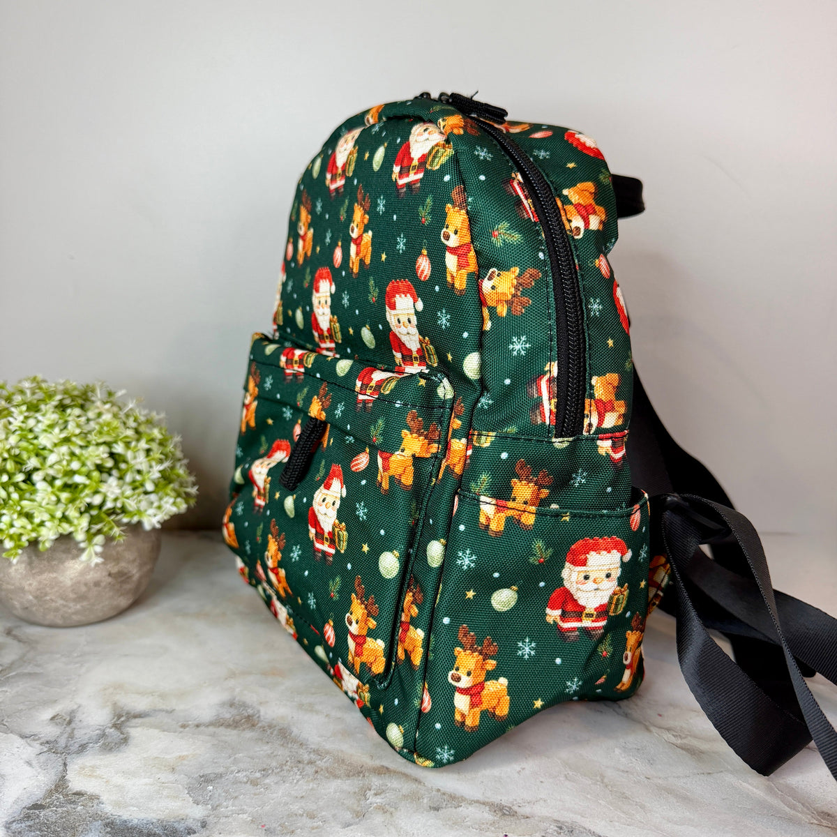 Mini Backpack - Christmas - Building Blocks