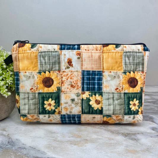 Pouch - Sunflower Quilt
