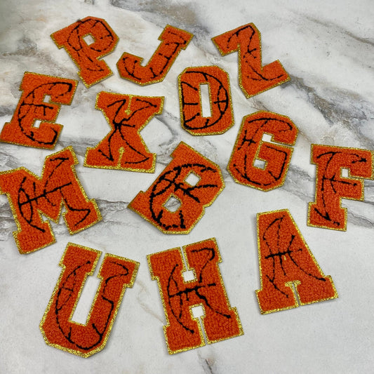 Patch Chenille - Basketball Letters