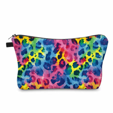 Pouch - Bright Rainbow Animal Print