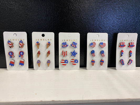 Fourth of July Earrings