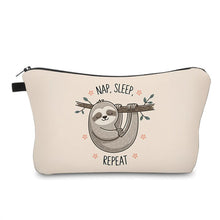 Load image into Gallery viewer, Pouch - Sloth Nap Sleep Repeat
