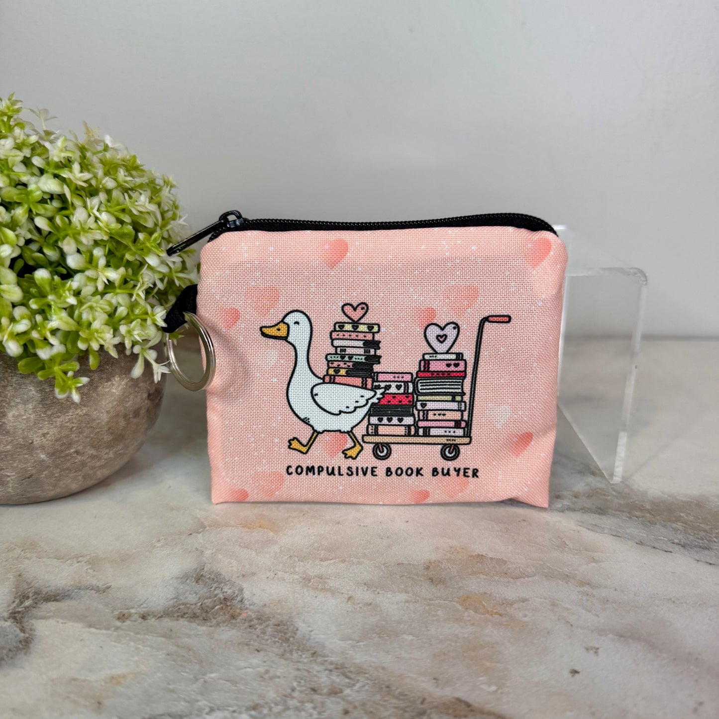 Mini Pouch - Compulsive Book Buyer