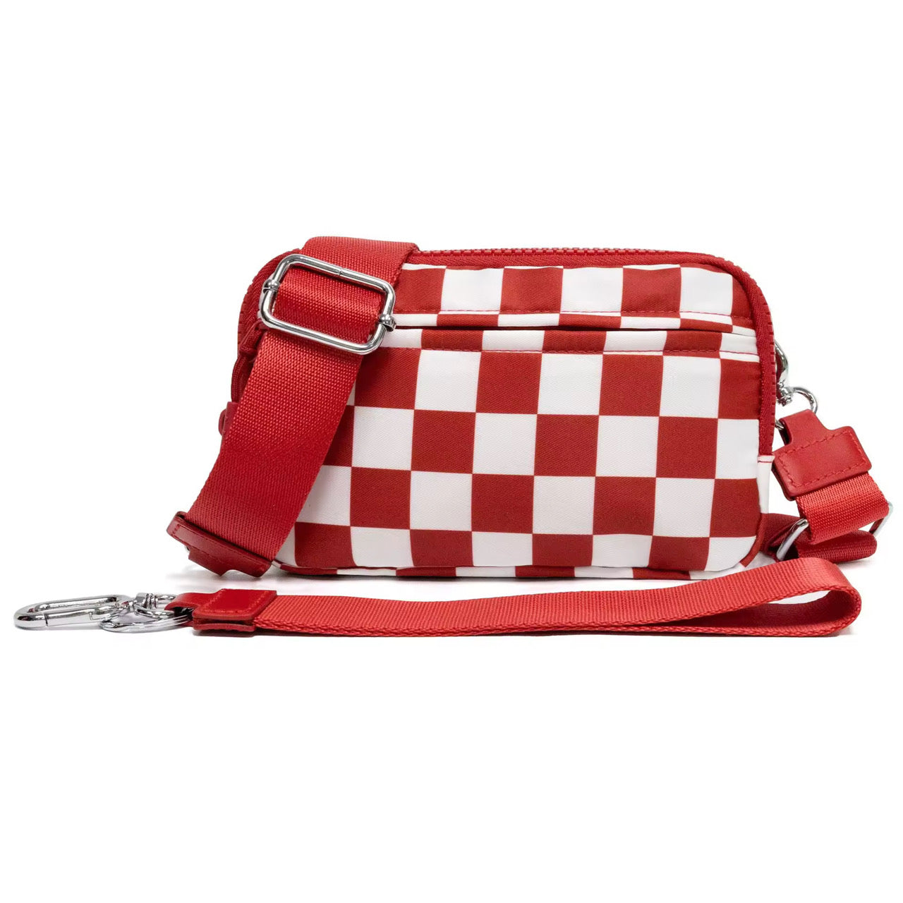 Remi - Nylon Crossbody Checkered