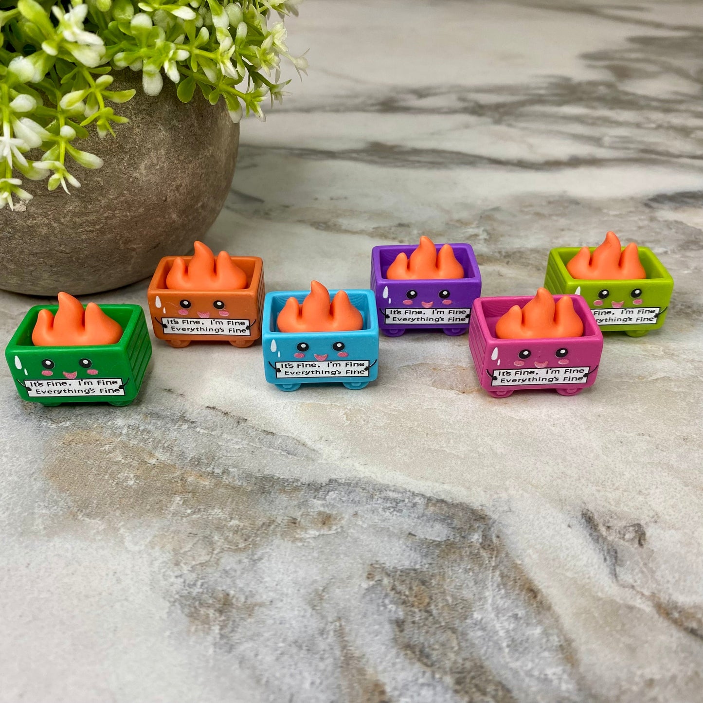 Figurine Toy - Dumpster Fire Mix