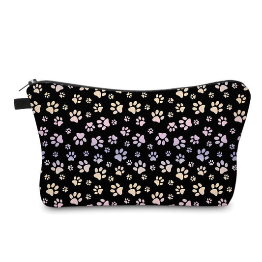 Pouch - Paw Dog Cat Pink Purple Ombre