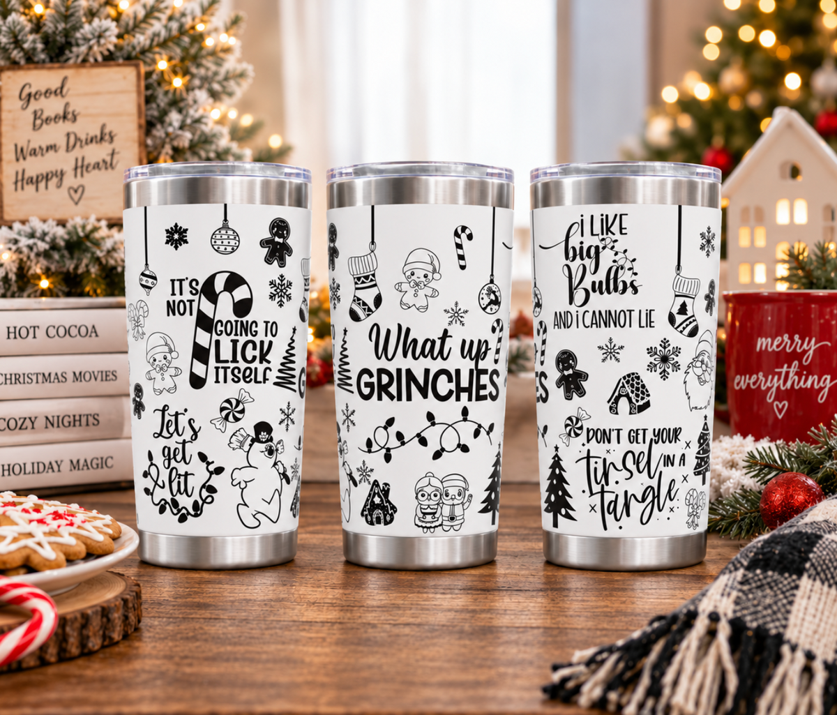 Tumbler 20oz - Christmas - PREORDER
