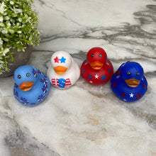 Load image into Gallery viewer, Rubber Duck - 4th of July
