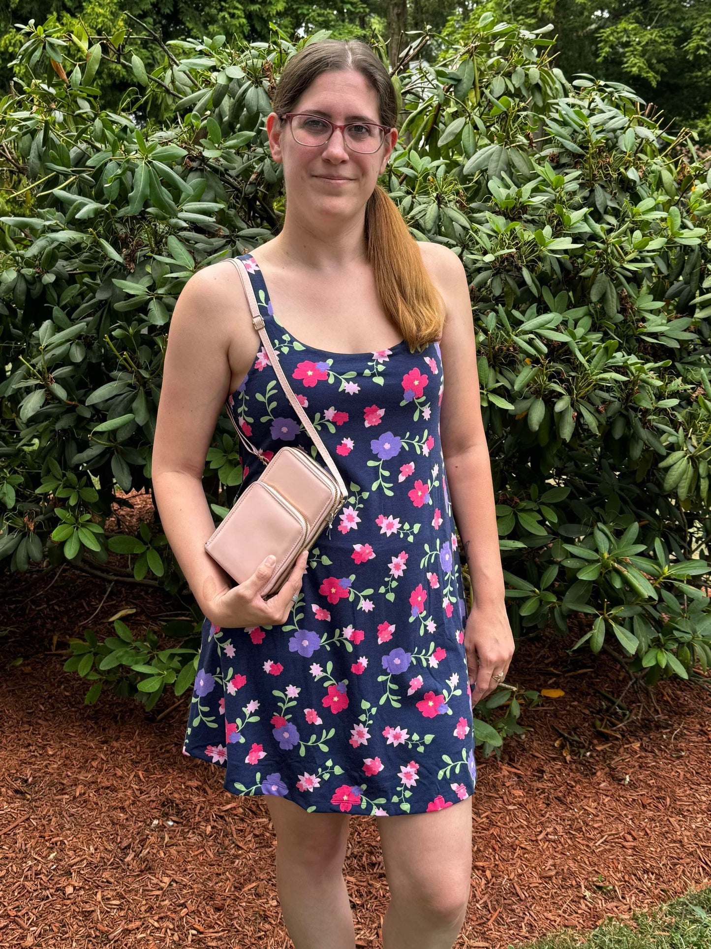 Ivy Crossbody Wallet + Purse - Navy