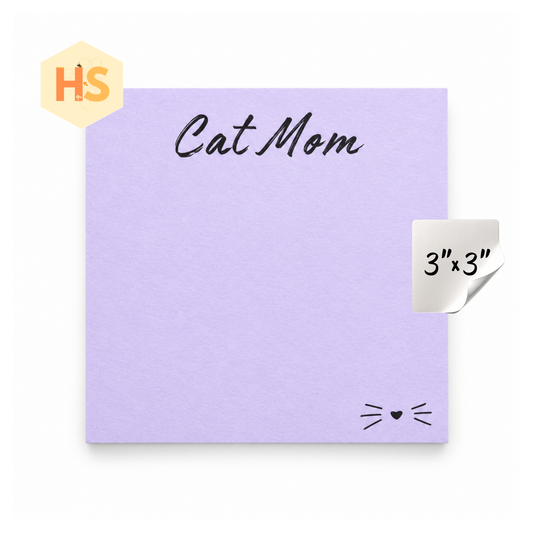 The Sticky Note Collection - Cat Mom