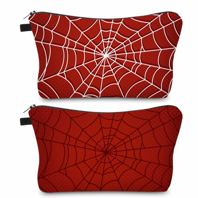 Pouch - Spiderweb Spider Red