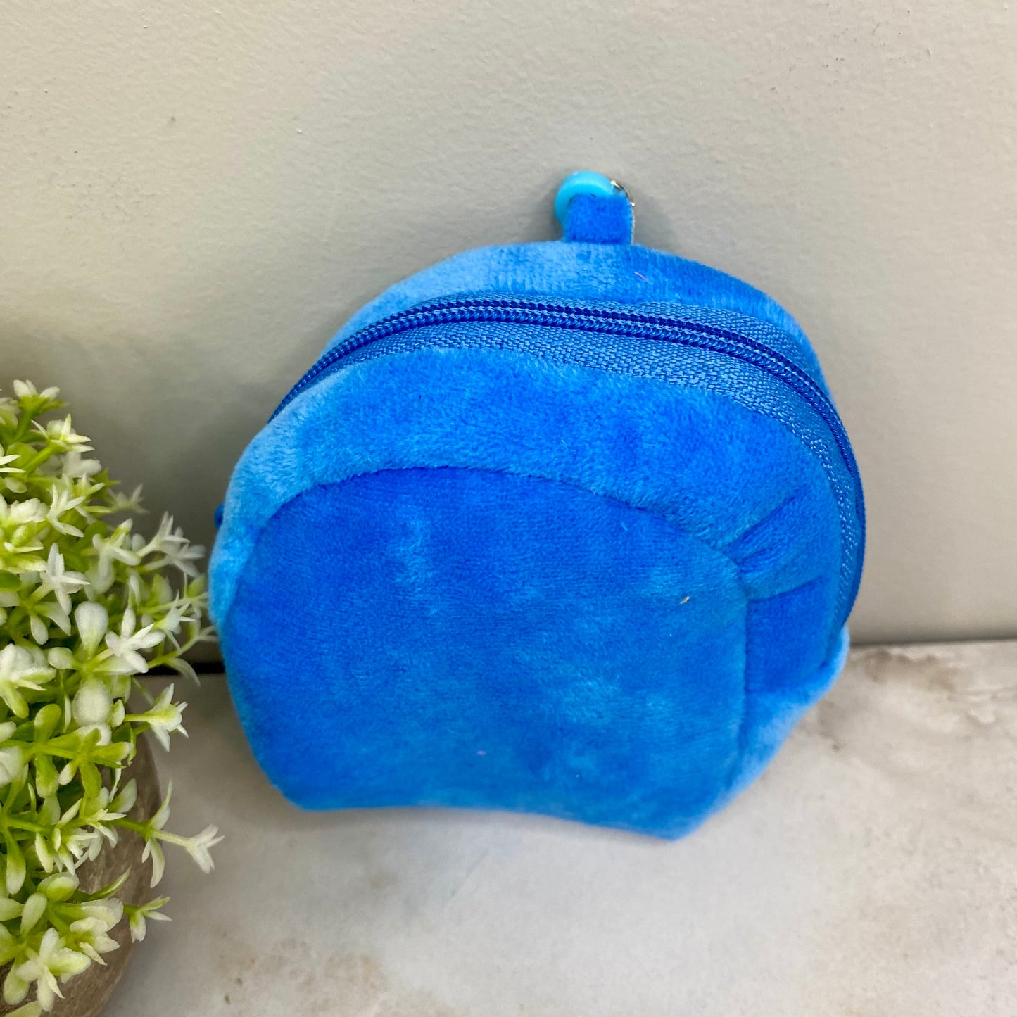 Coin Pouch Keychain - Velour Mix