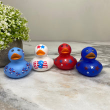 Load image into Gallery viewer, Rubber Duck - 4th of July
