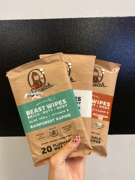 Dr Squatch Beast Wipes