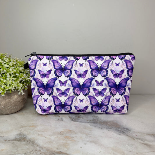 Pouch - Butterfly Purple