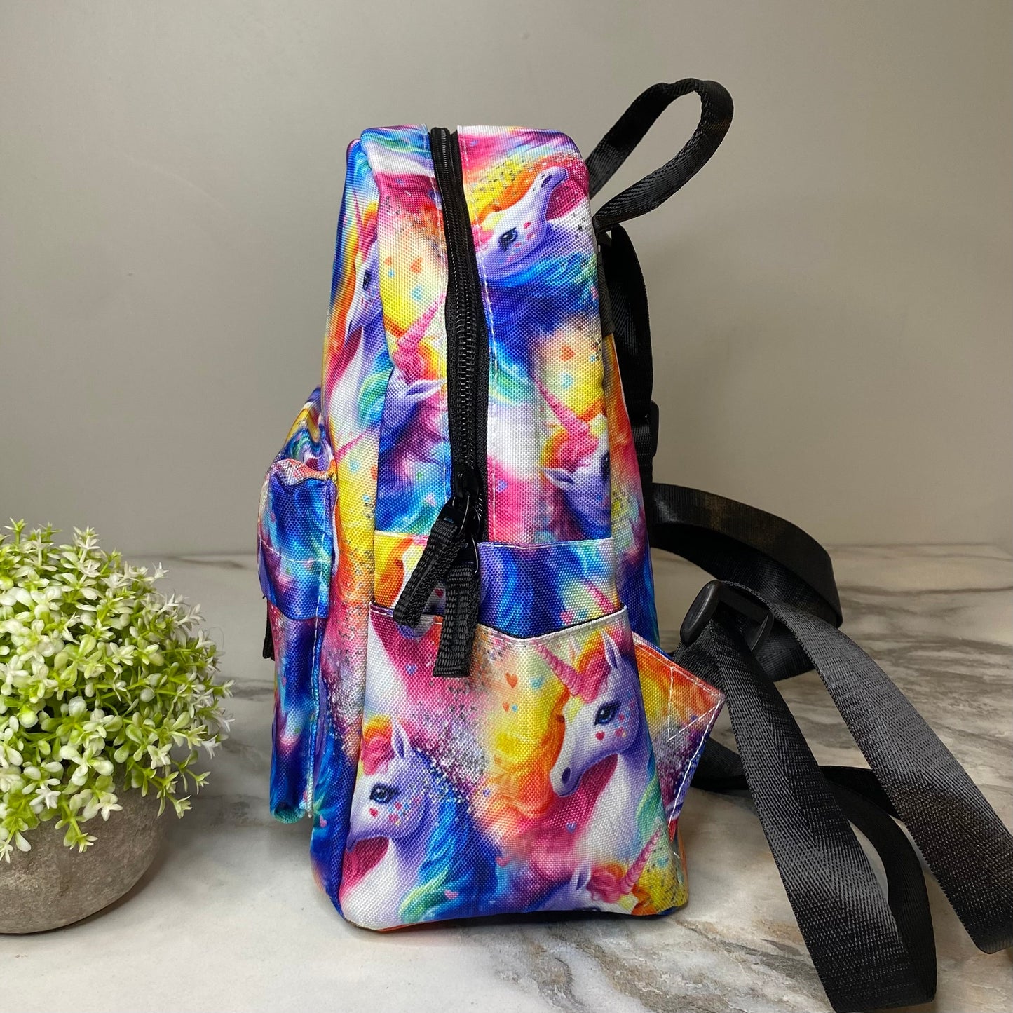 Mini Backpack - Rainbow Unicorn