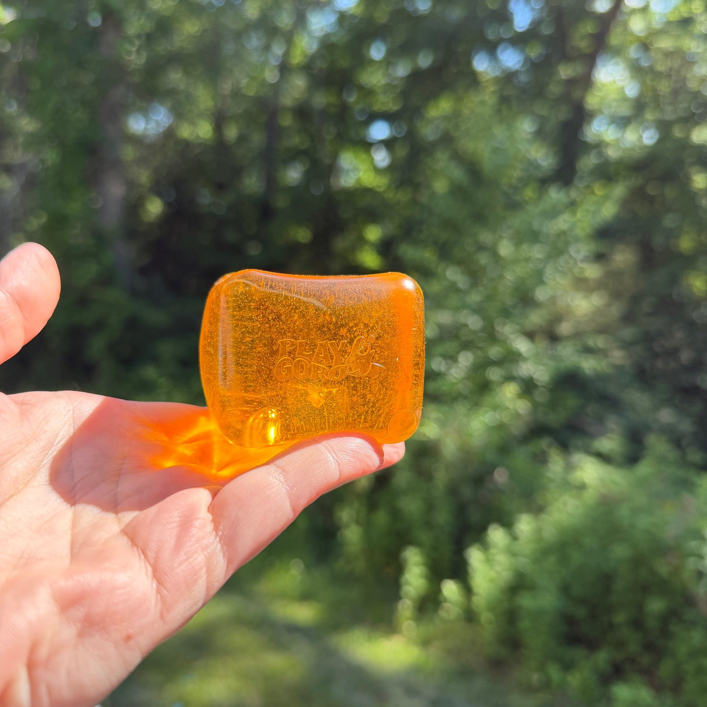 Squishy Toy - Soda Cube - Orange Squish
