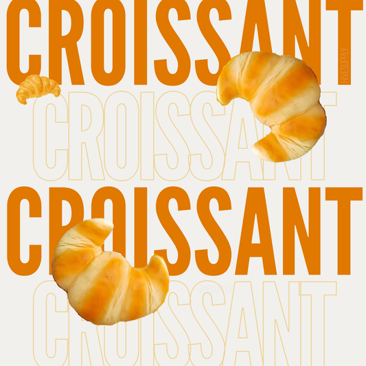 Stress Squishy Toy - Croissant - PREORDER