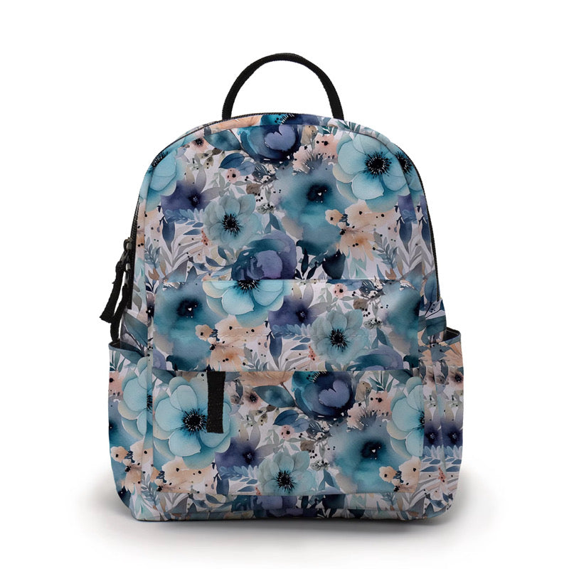 Mini Backpack - Blue Floral