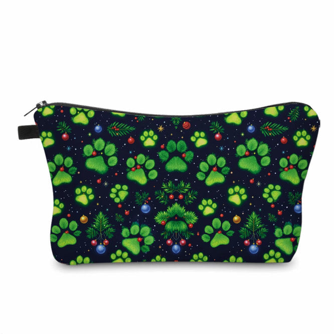 Pouch - Christmas Tree Paw Dog