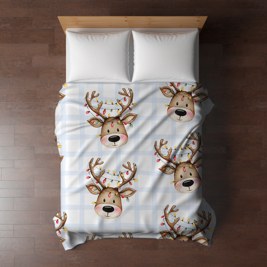 Blanket Christmas - Reindeer Lights - PREORDER