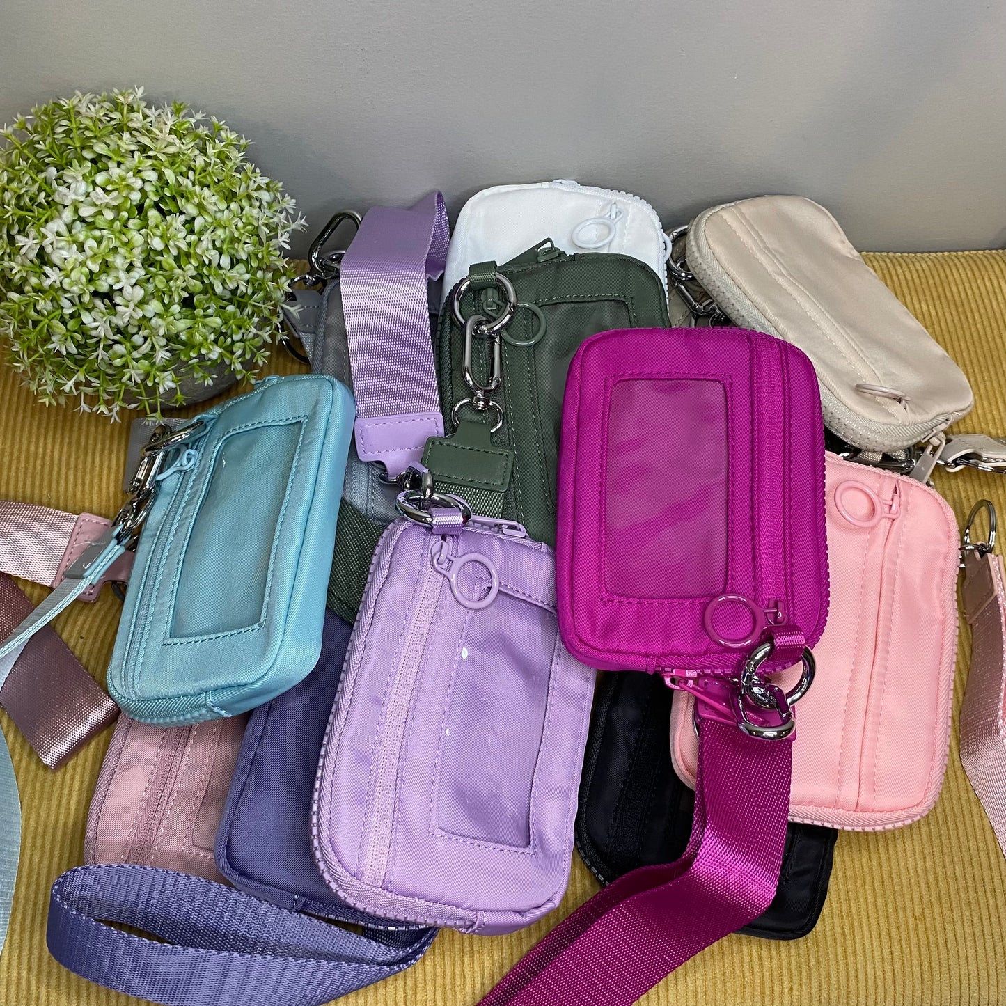 Rue - Nylon Wristlet Wallet - Solid