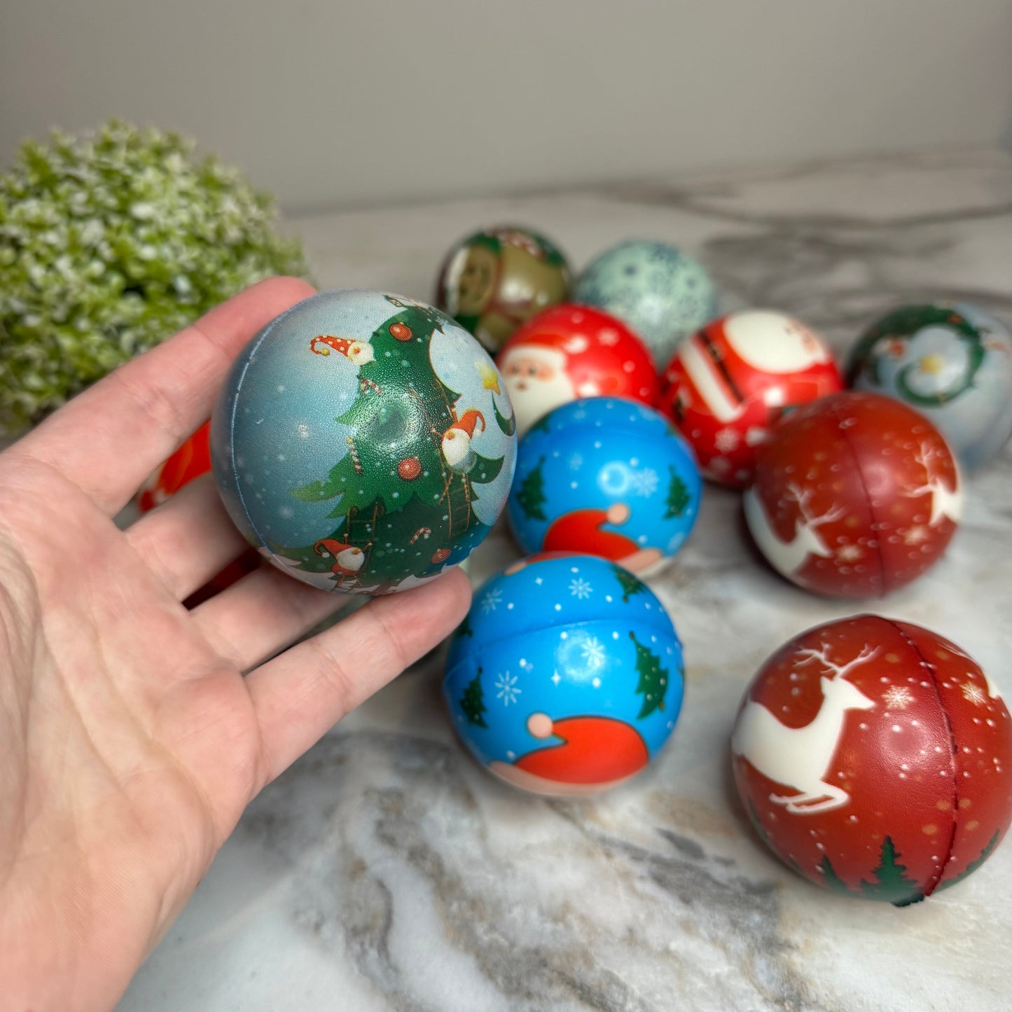 Christmas Stress Ball Toy