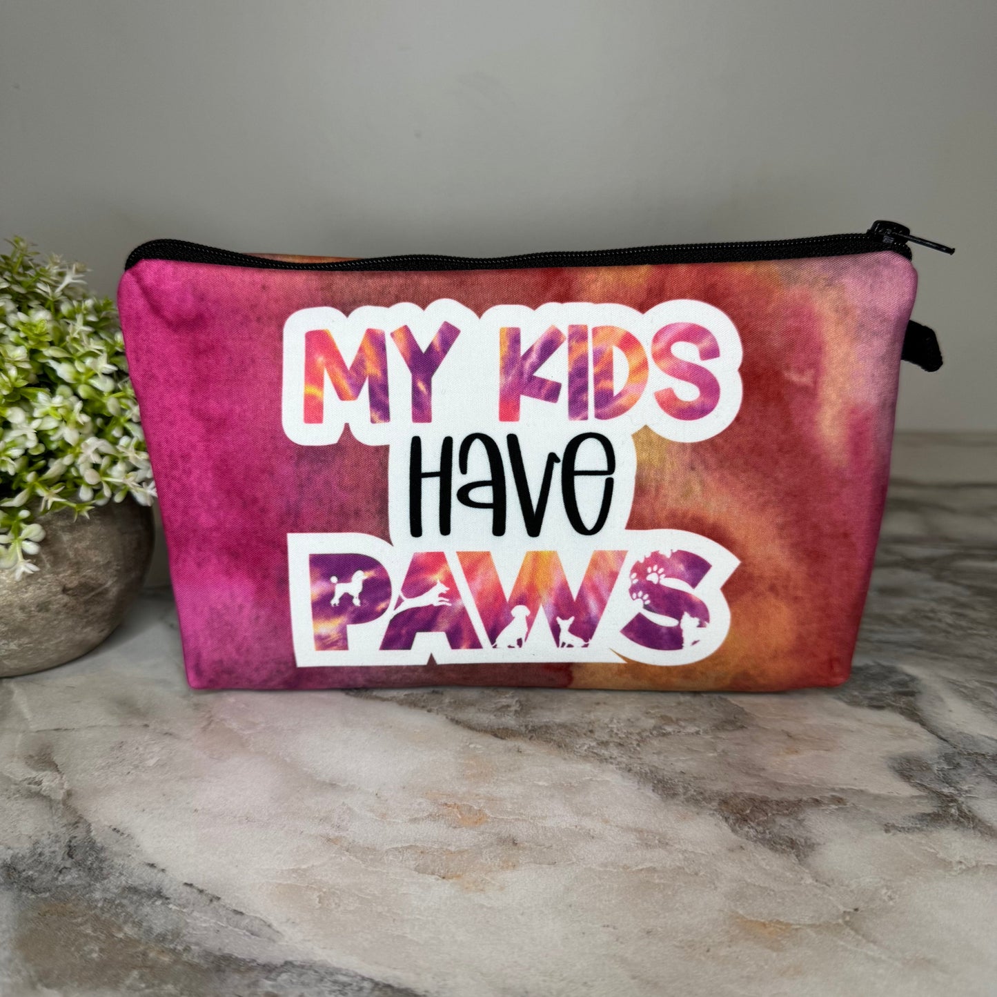 Pouch - My Kids Have Paws Dog Cat