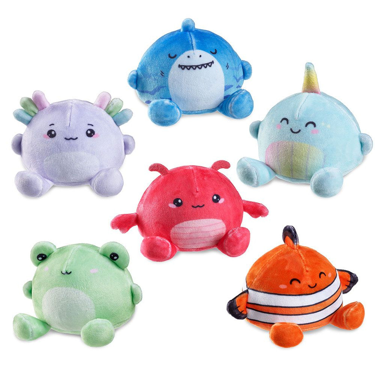 Super Duper Sugar Squishers Plush Sea Friends Edition Toy