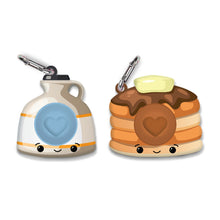 Load image into Gallery viewer, OMG Mega Pop Best Friend Keychain Toy - Pancake &amp; Syrup
