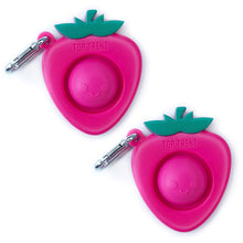 Load image into Gallery viewer, OMG Mega Pop Keychain Toy - Strawberry
