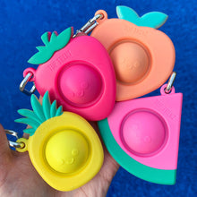 Load image into Gallery viewer, OMG Mega Pop Keychain Toy - Pineapple
